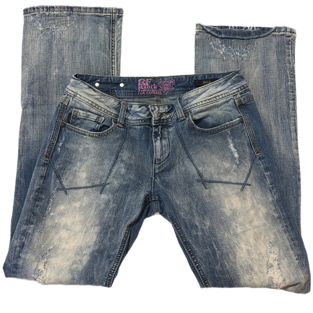 Y2K ReRock for express jeans boot cut